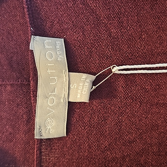 *NWT* evolution by Cyrus Myna Button Sleeve Open Front Cardigan Sweater - Picture 4 of 9